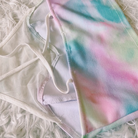 Colorful Crop Top - Picture 2 of 3